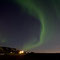 Mystische Polarlichter am Eismeer