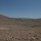 Trockene Berglandschaft in der nördlichen Sahara