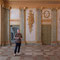 Jürgen bei der Besichtigung im Schloss Drottningholm