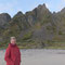 Andrea am Sandvika Beach auf der Vesteråleninsel Andøya