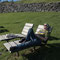 Pause im Park von Trondheim