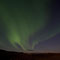Mystische Polarlichter am Eismeer