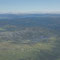 Vom Gausta kann man ein Sechstel von ganz Norwegen sehen, im Hintergrund die schneebedeckten Berge an den westlichen Fjorden
