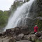Fotograf bei der Arbeit am Svandalsfossen