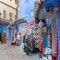 Angebot an Teppichen in der Medina von Chefchaouen