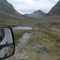 Fahrt durch das Hochland am Trollstigen