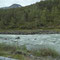 Entlang des rauschenden Otta-Flusses in Richtung Otta