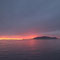 Sonnenuntergang am Stellplatz Ålesund um 23:00 Uhr
