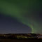 Mystische Polarlichter am Eismeer