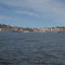 Wir fahren mit der Personenfähre zur Insel Skeppsholmen
