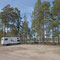 Vagabund am einfachen Stellplatz in Fågelsjö