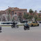 Lebhafter Betrieb am Place de la Liberté in Marrakesch