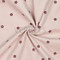 Babycord bestickt, rosa, 140cm breit, 0.5m 8.50€