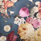 Canvas Blumenbouquet, 100% Baumwolle, 140cm breit, 0.5m 8.00€