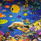 Canvas Ozean, 100% Baumwolle, 140cm breit, 0.5m 9.50€