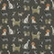 Baumwolle Hunde khaki, 140cm breit, 0.5m 6.00€