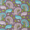 Baumwolle Paisley, grau, 110cm breit, 0.5m 8.50€