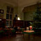 Festlich dekorierter Saal