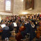 Der Chor bei der Generalprobe in der Kreuzkirche