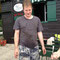 24.6.2012 Thomas, gezeichnet von Streicharbeiten