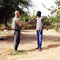 "shaking hands in Afrika"  /  Mbour / Senegal, 2000