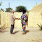 "shaking hands in Afrika"  /  Mbour / Senegal, 2000