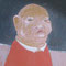 Otto Blasius von Nierenstein 1986 / Harald Eckert, Acryl auf Hartfaser 60x 50 cm  © Andreas Holzhauer