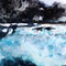 2018 Wildes Wasser Mixed Media 70 x 50