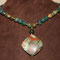 Opale verte et aventurine