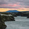 Hvítá and Barnarfell (the mountain behind Geysir)