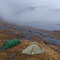 Wet and windy camp between Coruisk and Atlantic
