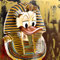  Duck-Anch-Amun (2023), 80 x 80 cm,  acrylic on canvas