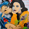 Te amo (2011), 100 x 80 cm,  Print & Acryl auf Leinwand