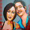 Love (2011), 120 x 100 cm,  Acryl auf Leinwand