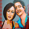 Love (2011), 120 x 100 cm,  Acryl auf Leinwand