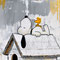 Our Home (2026), 70 x 100 x 4 cm, Acryl auf Leinwand