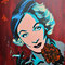 Marlene (2012), 100 x 80 cm, Acryl auf Leinwand
