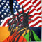 Liberty (2007), 80 x 80 cm,  Acryl auf Leinwand