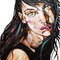 Sehnsucht (2013), 100 x 50 cm, Acryl auf Polystyrolplatte