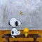Snoopy´s & Woodstock´s Museumsbesuch (2026), 100 x 70 x 4 cm, Acryl auf Leinwand