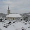 L'église Saint-Nicolas sous la neige
