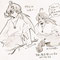 枝さんキャラ化のウッド！①　たくさん描いてくださいました……！　口がパカッとあいた表情がかわいいです！