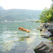 Abkühlung im Lago di Lugano