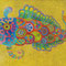 「杓子魚」　16×25cm　2010年