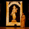 indische Bühnenbilder: Parvati (1,5 x 2 m) Tara (2 x 3 m) und Shiva (1,5 x 2 m), Foto: André Elbing - im Fundus