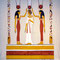 Bühnenbild "Die Krönung der Nefertari" (3,3 x 3 m) - im Fundus