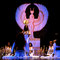 Szenenbild Gala Oriental mit Bühnenbild "Schleier der Isis" (5 x 3 m) - im Fundus, Foto: André Elbing