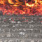 Tappeto mobile combustione cippato - zona esaurimento combustione. Teleriscaldamento di Fondo (TN)