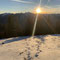 Blick zurück zum Hochsitz