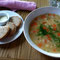 Cannelloni soup w/ bread